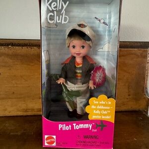 Vtg. Barbie Kelly Club Pilot Tommy Dated 1999 Sealed Box
